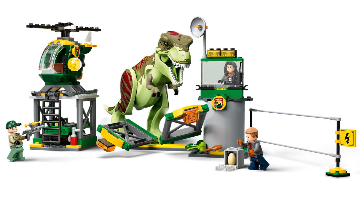 LEGO Jurassic World Dinosauruse T. rex põgenemine 76944L