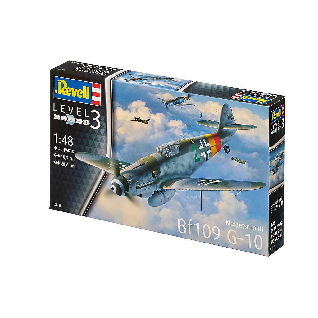 Revell liimitav mudel Messerschmitt Bf109 G-10 1:48 03958R