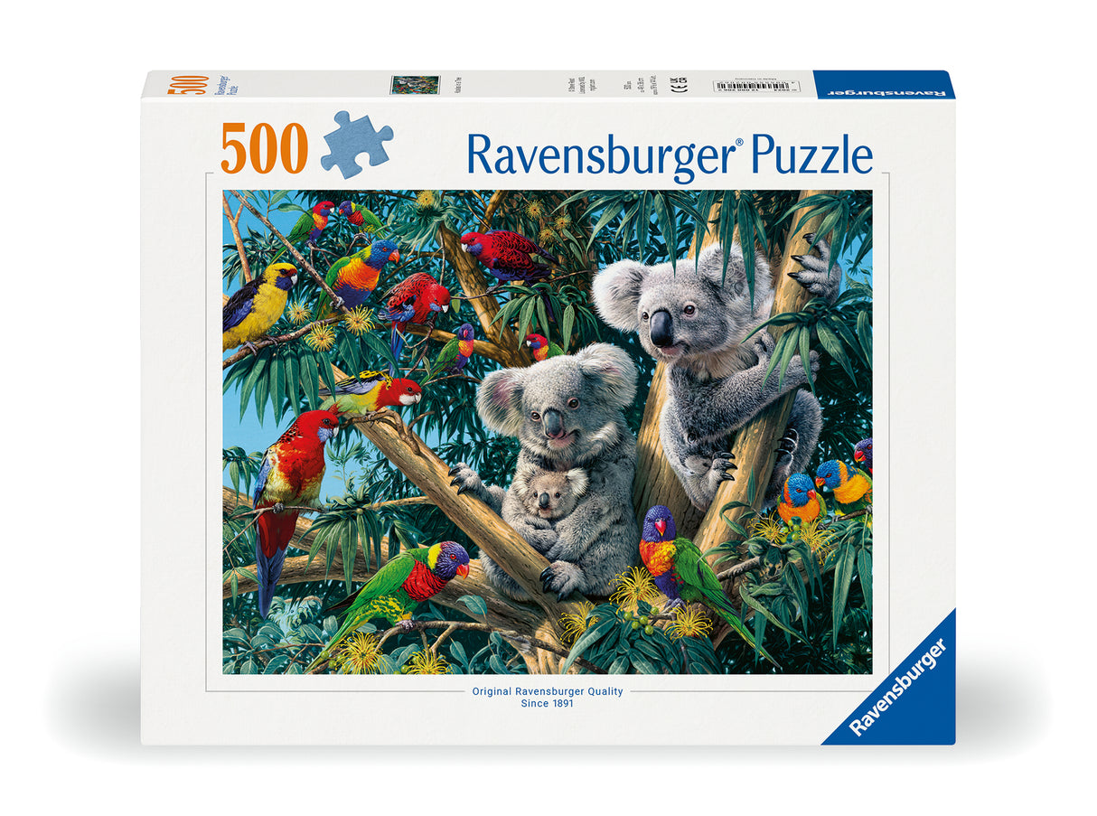 Ravensburger pusle 500 tk Koaalad puul 12000206V