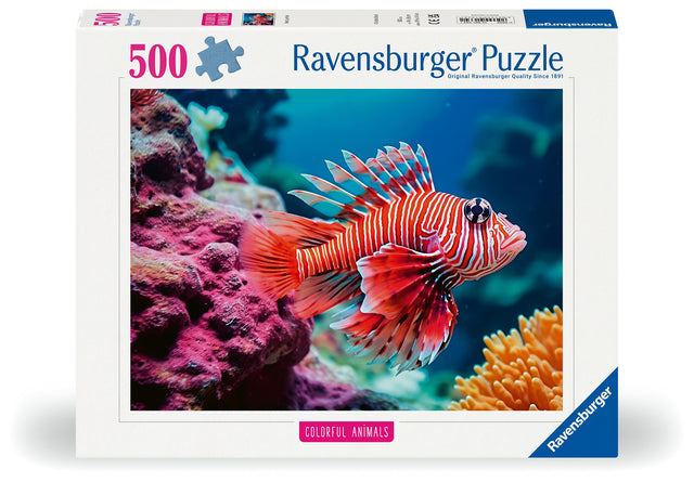 Ravensburger pusle 500 tk Punane Lõvikala 12001334V