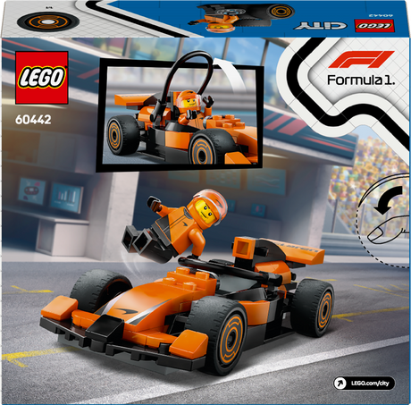 LEGO City F1 sõitja McLareni võistlusautoga 60442L