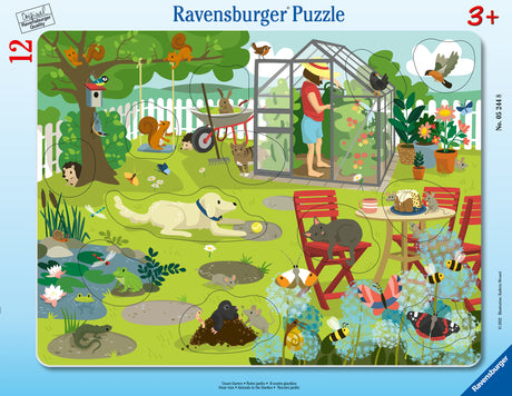 Ravensburger suur plaatpusle 12 tk Meie aed 052448V