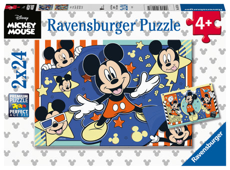 Ravensburger pusle 2x24 tk Mickey Mouse 055784V