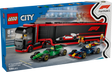 LEGO City F1 veok RB20 ja AMR24 F1 autodega 60445L