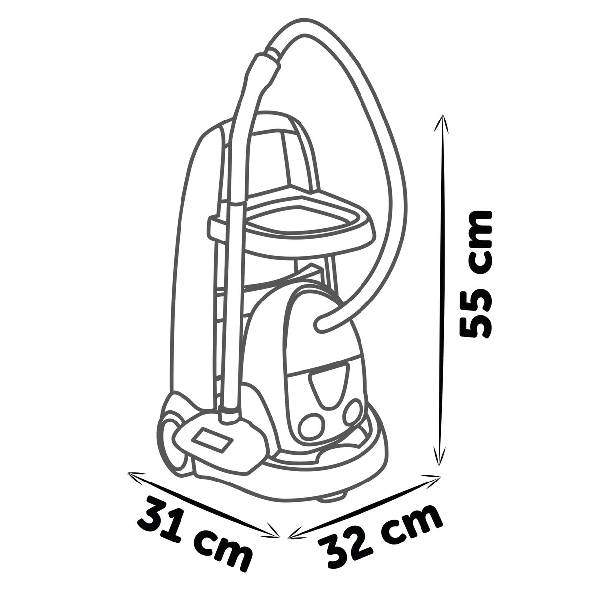 Smoby koristuskomplekt tolmuimejaga 330316S