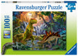 Ravensburger pusle  100 tk Dinosaurus Oasis 128884V