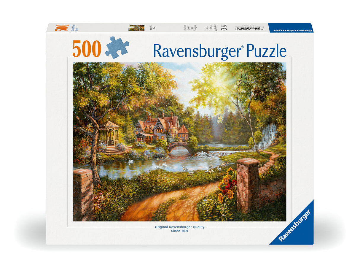 Ravensburger pusle 500 tk Maamaja järve ääres 12000218V