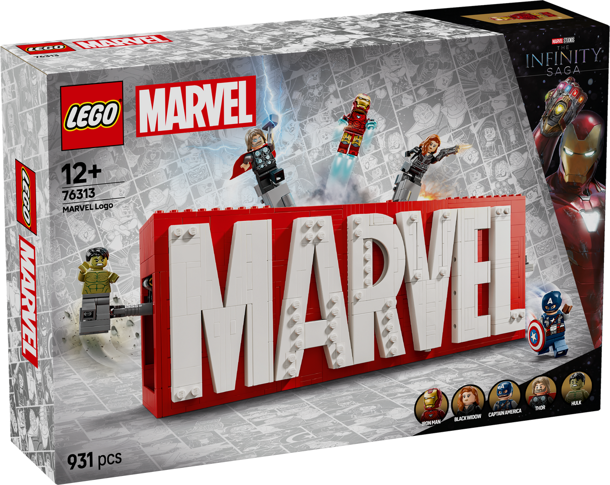 LEGO Super Heroes Marvel logo ja minifiguurid 76313L