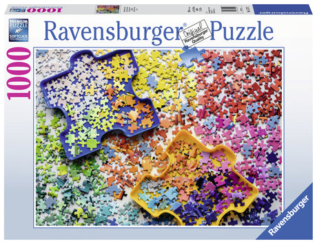 Ravensburger pusle 1000 tk Värvilised pusletükid 152742V