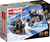 LEGO Super Heroes Musta Lese ja Kapten Ameerika mootorrattad 76260L