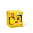 LEGO väike peakujuline hoiukarp tüdruk 40311725C