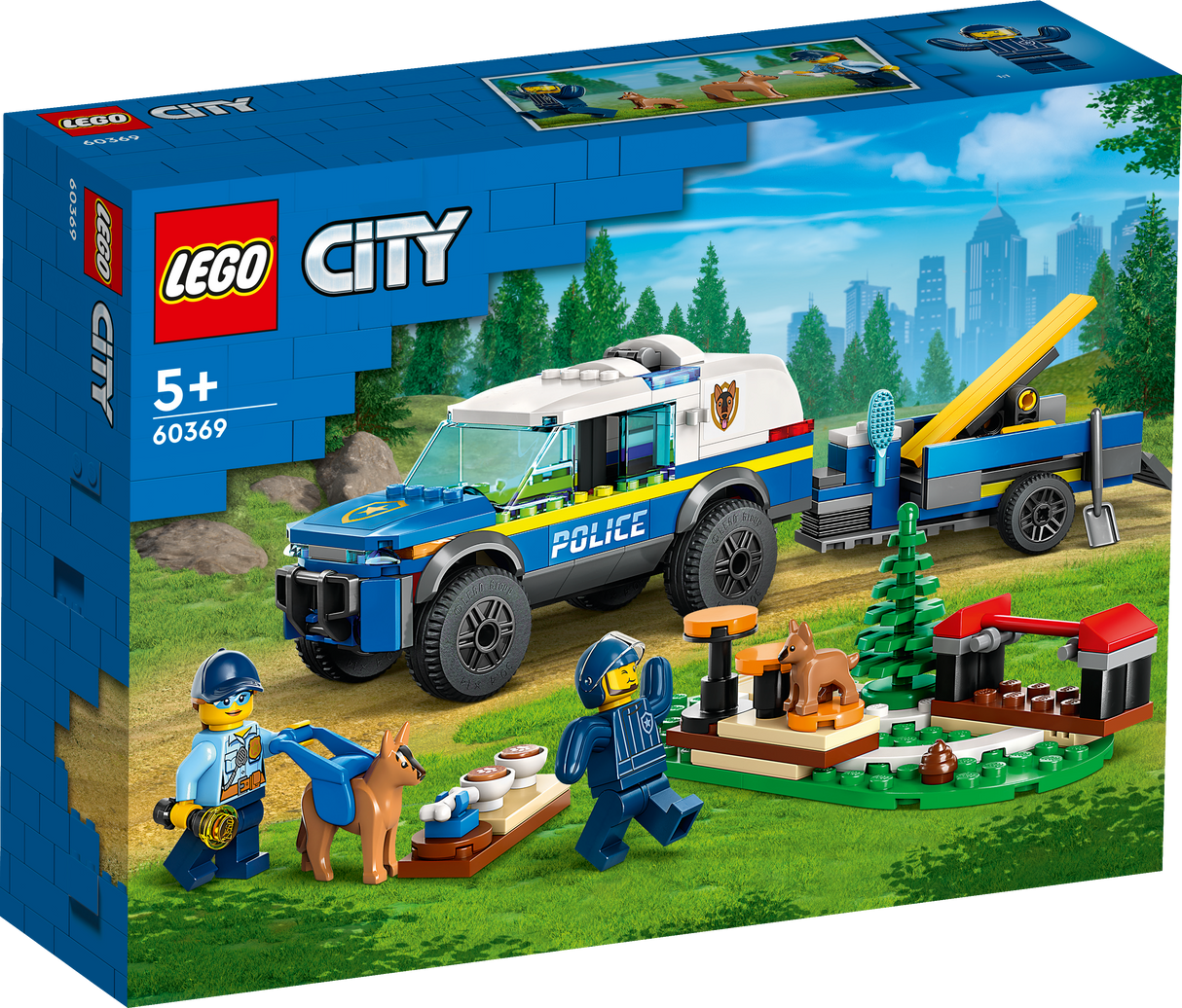 LEGO City Mobiilne politseikoera treening 60369L