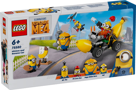 LEGO Minions Käsilased ja banaaniauto 75580L