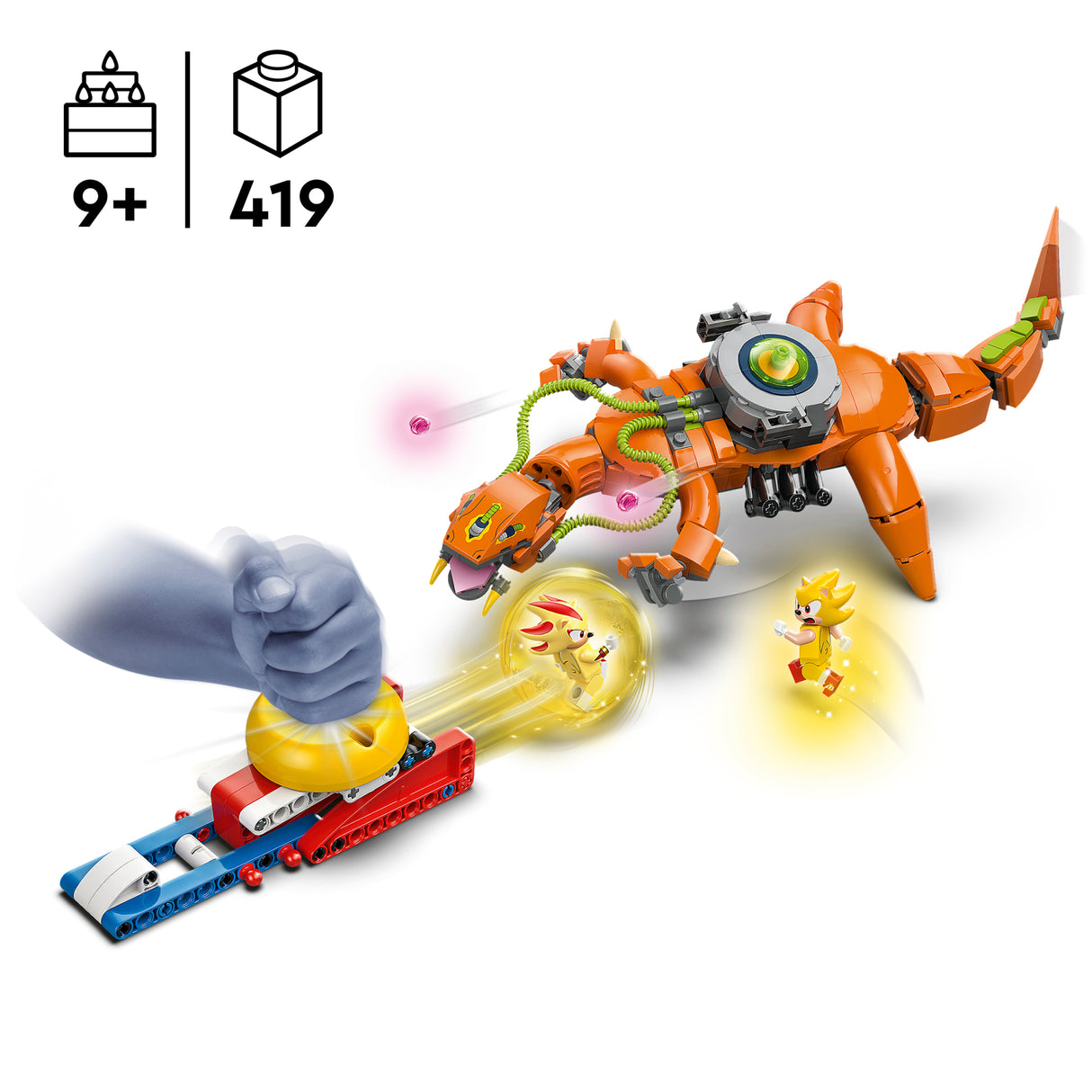 LEGO Sonic Super Shadow VS. Biolizard 77003L