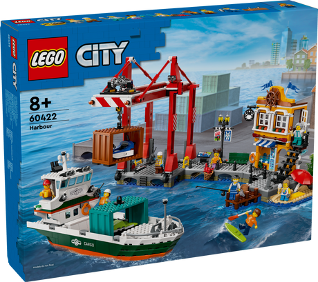 LEGO City Meresadam koos kaubalaevaga 60422L