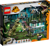 LEGO Jurassic World Giganotosauruse ja Therizinosauruse rünnak 76949L