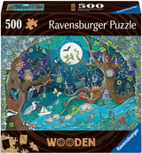 Ravensburger puidust pusle 500 tk Fantaasia mets 175161V