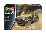 Revell liimitav mudel Saksa soomusauto Sd.Kfz.247 Ausf.B 1:35 03335R