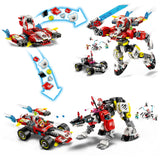 LEGO Dreamzzz Cooperi tiigrirobot ja Zero hot-rod-auto 71497L