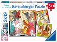 Ravensburger pusle 3x49 tk Disney tegelased 051557V