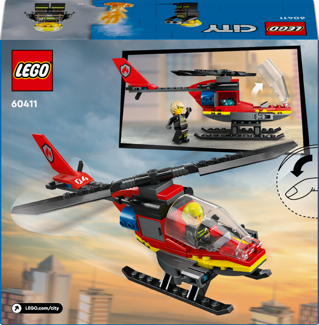 LEGO City Tuletõrjehelikopter 60411L