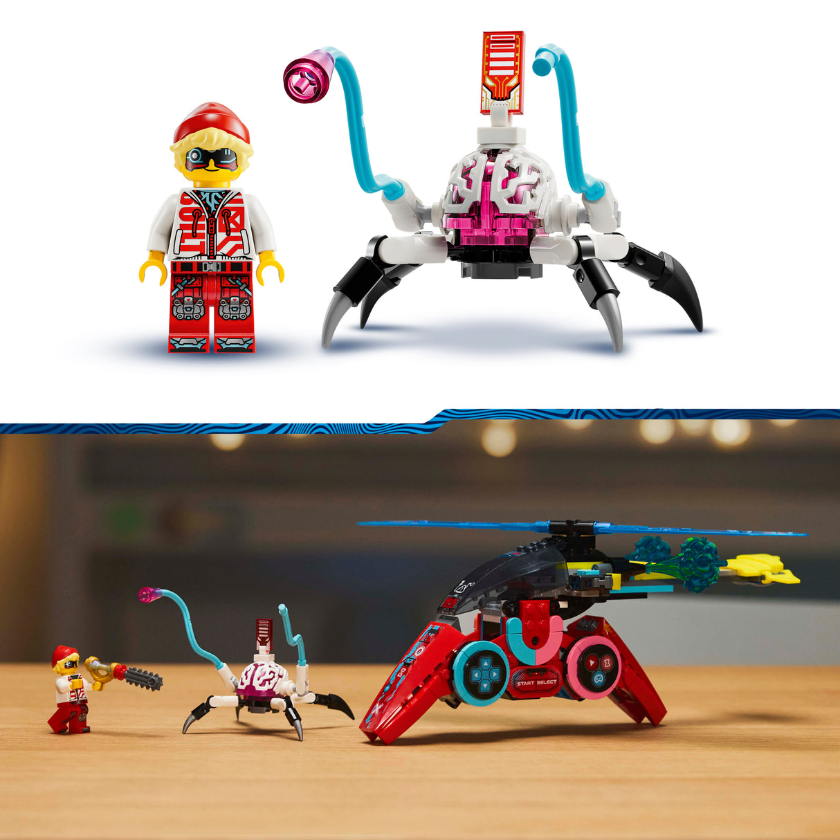 LEGO Dreamzzz Cooperi mängukontrolleriga lennuk 71489L