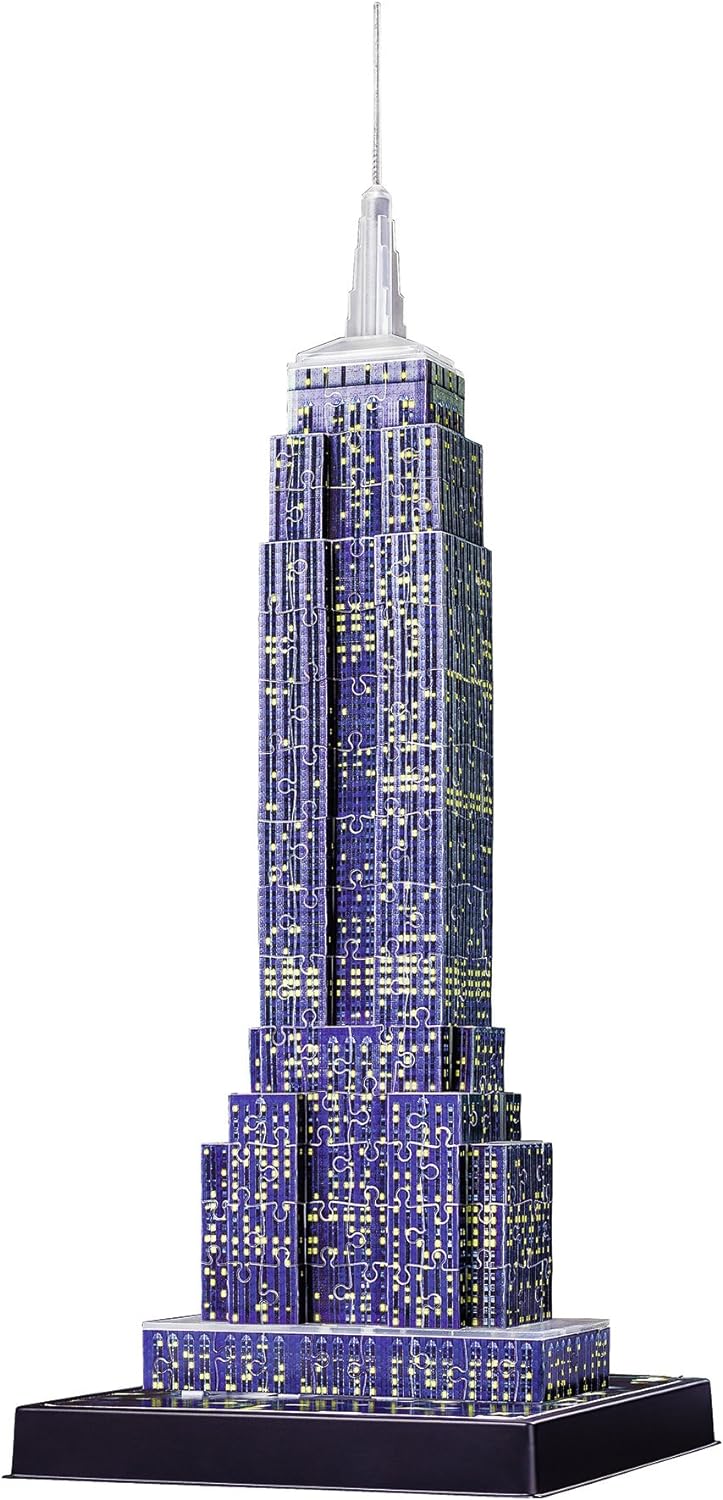 Ravensburger 3D pimedas helendav pusle Empire State Building 216 tk 125661V