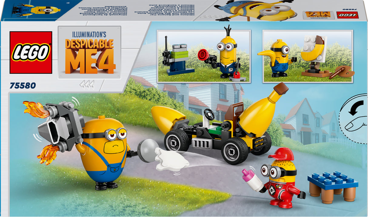 LEGO Minions Käsilased ja banaaniauto 75580L