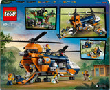 LEGO City Dzungliuurija helikopter ja baaslaager 60437L