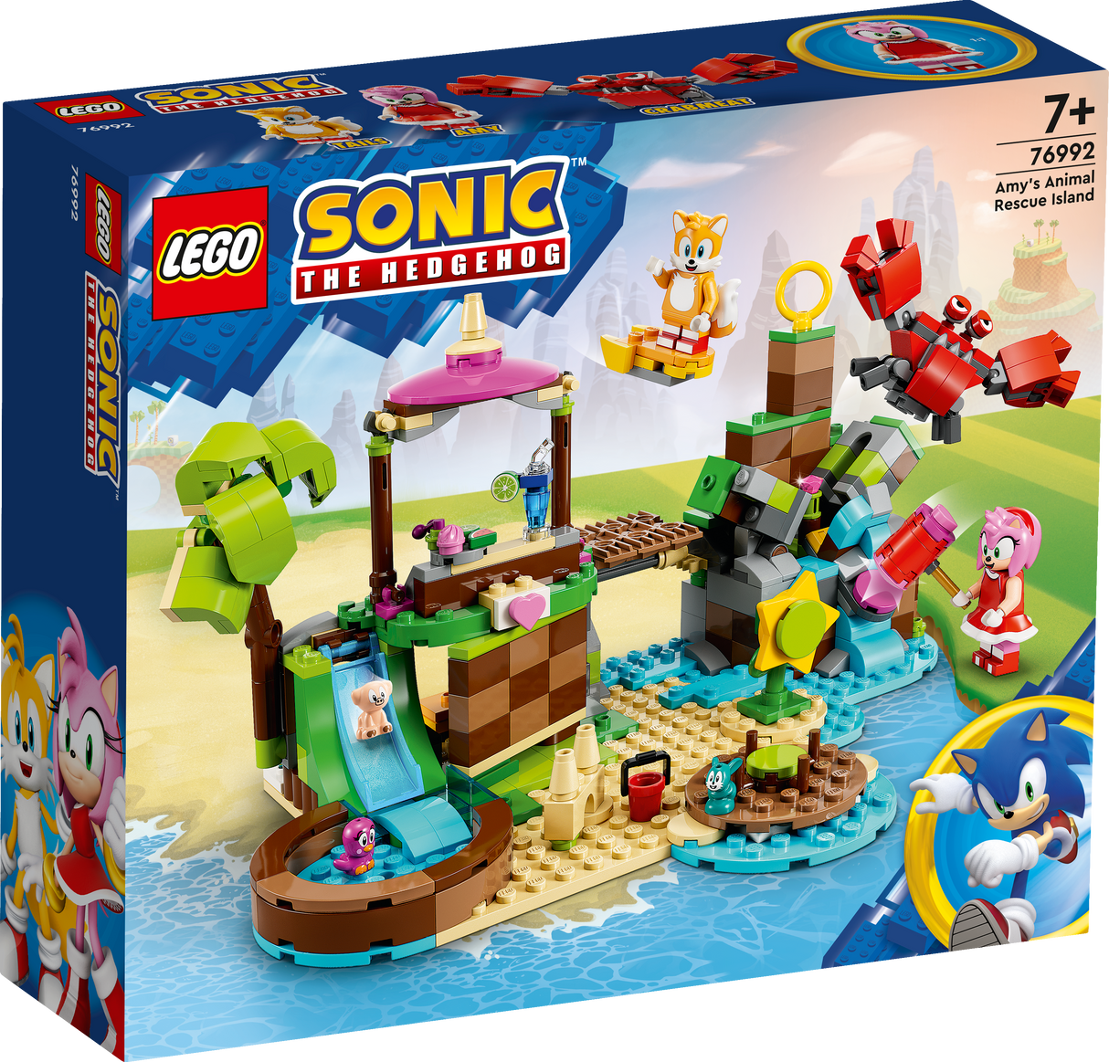 LEGO Sonic the Hedgehog Amy loomade päästmise saar 76992L