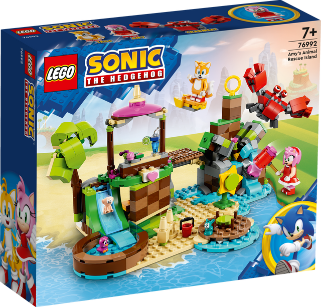 LEGO Sonic the Hedgehog Amy loomade päästmise saar 76992L