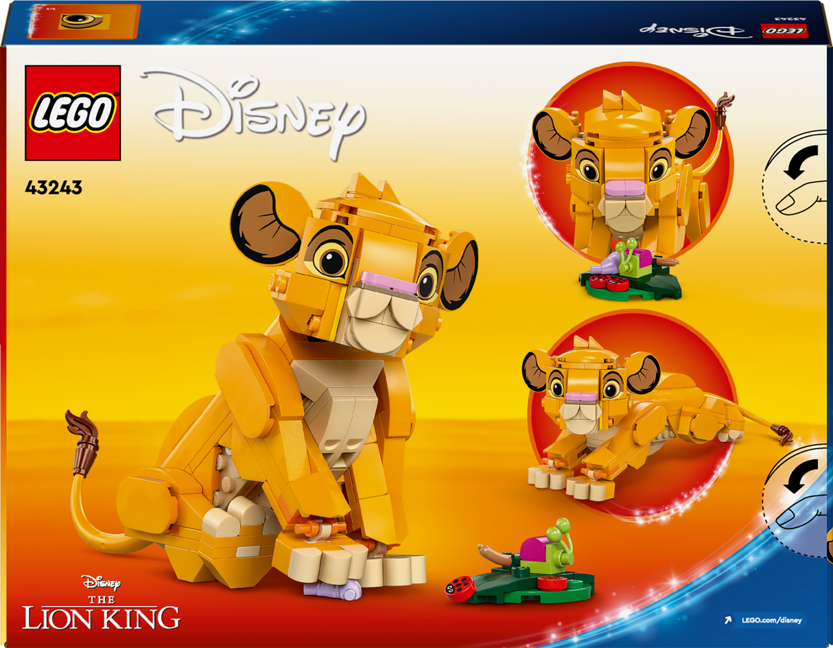 LEGO Disney Lõvikuningas Simba kutsikas 43243L