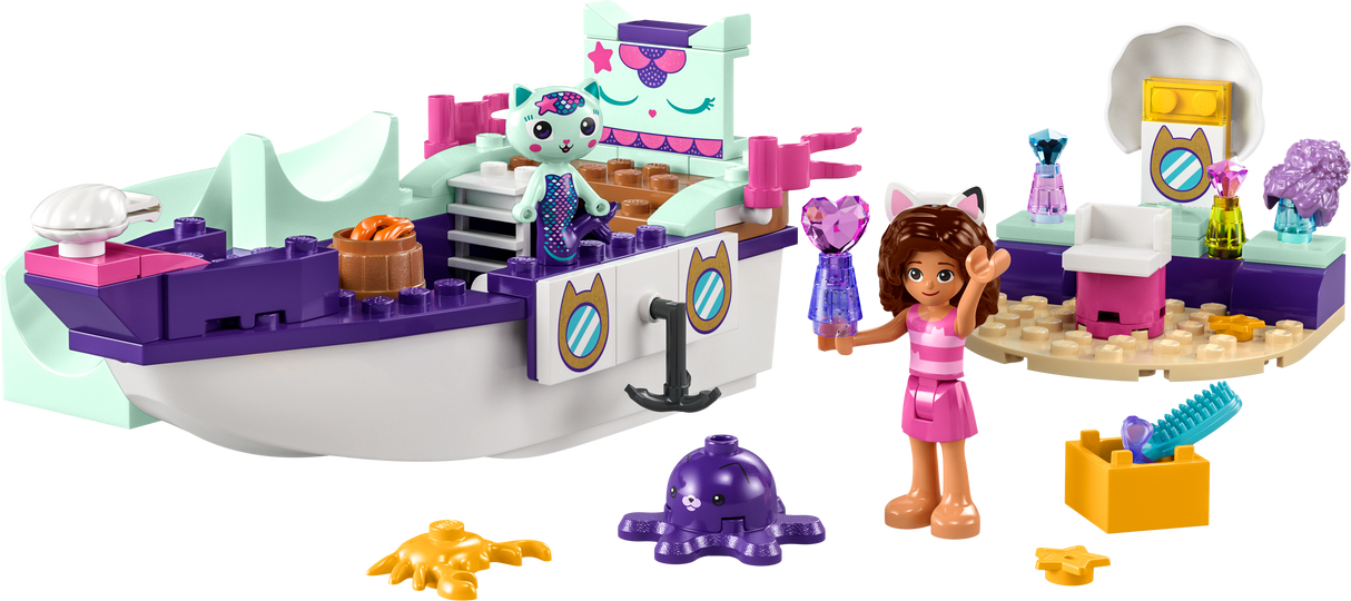 LEGO Gabby´s Dollhouse Gabby ja Merikassi laev ja spaa 10786L