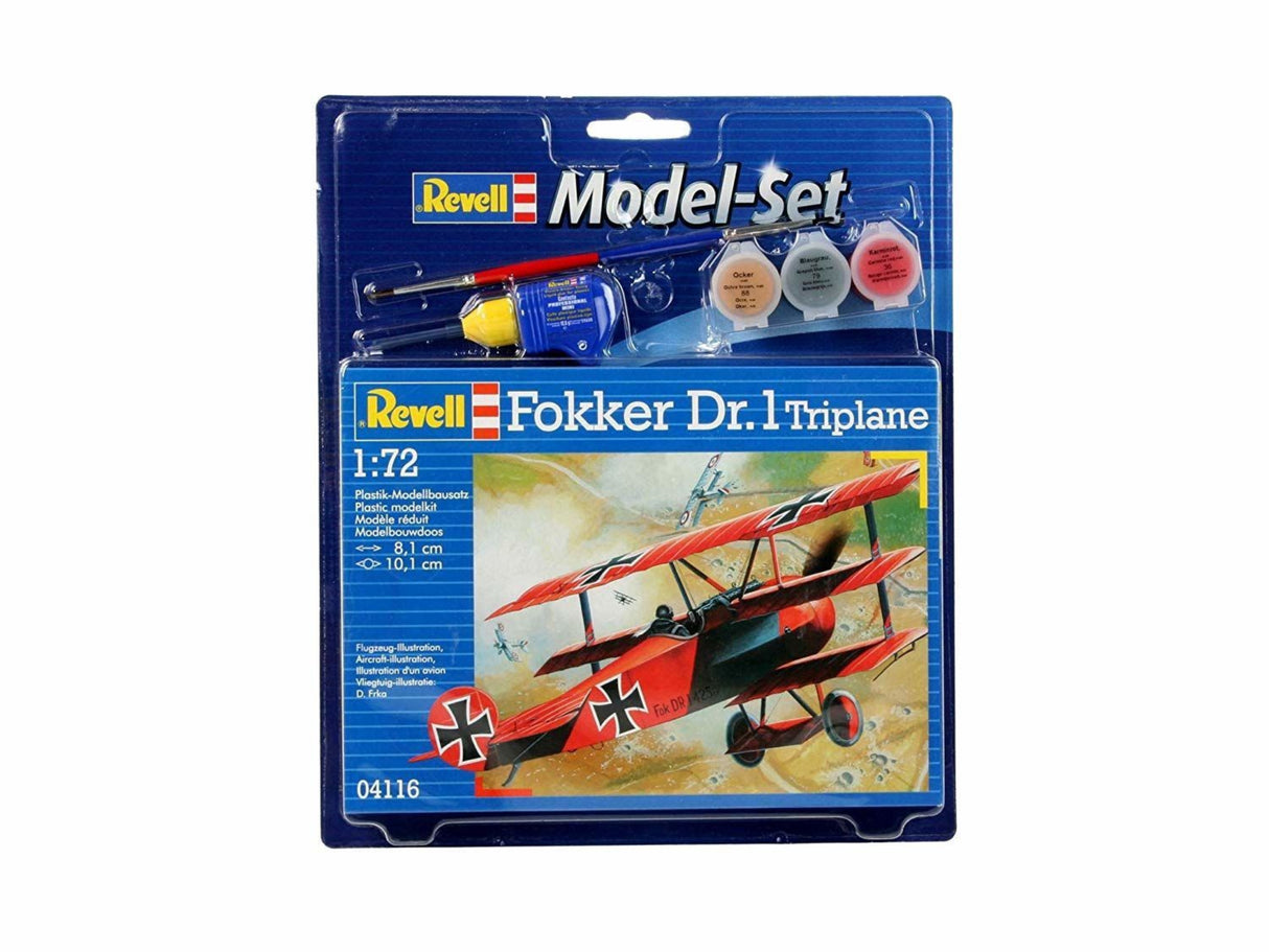 Revell mudelikomplekt Fokker DR.1  1:72 64116R