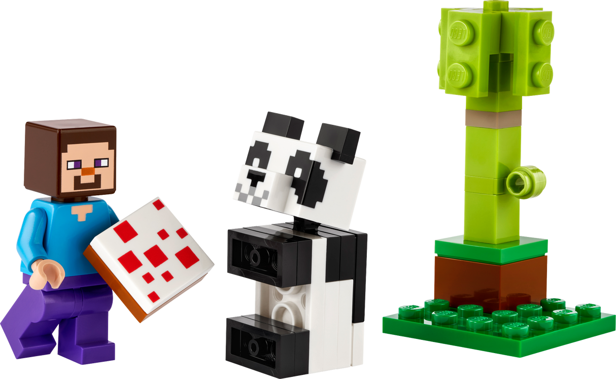 LEGO Minecraft Steve ja pandabeebi 30672L