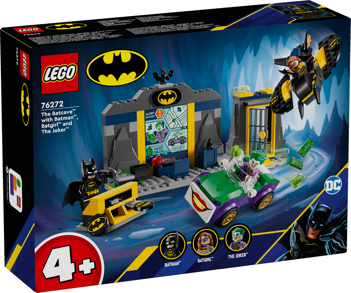 LEGO Super Heroes Batcave koos Batmani, Batgirli ja Jokeriga 76272L