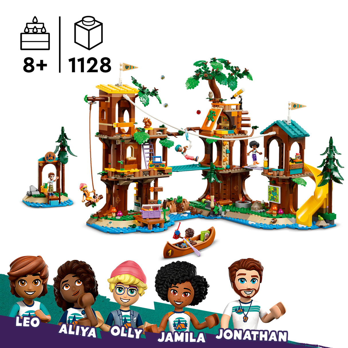 LEGO Friends Seikluslaagri metsamajake 42631L