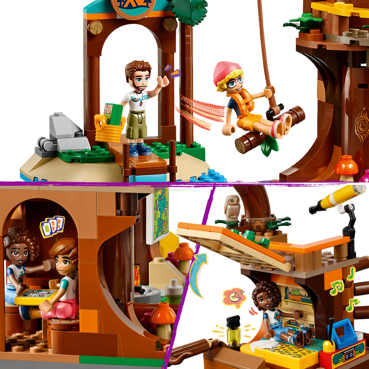 LEGO Friends Seikluslaagri metsamajake 42631L