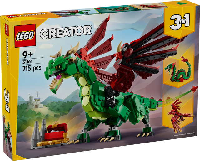 LEGO Creator Keskaegne draakon 31161L