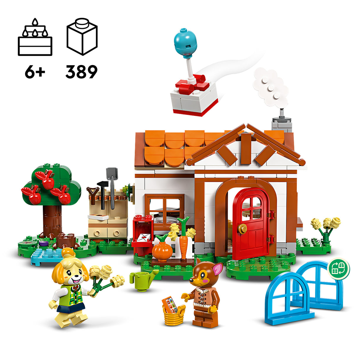 LEGO Animal Crossing Isabelle kodukülastus 77049L