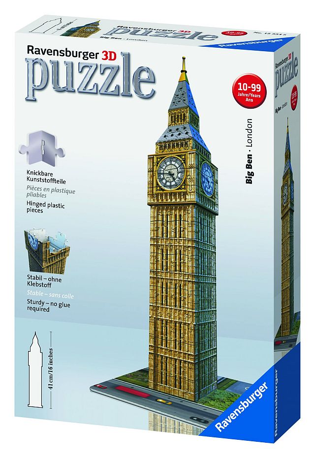 Ravensburger 3D pusle 216 tk Big Ben 125548V