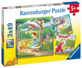 Ravensburger pusle 3x49 tk Rapunzel 080519V