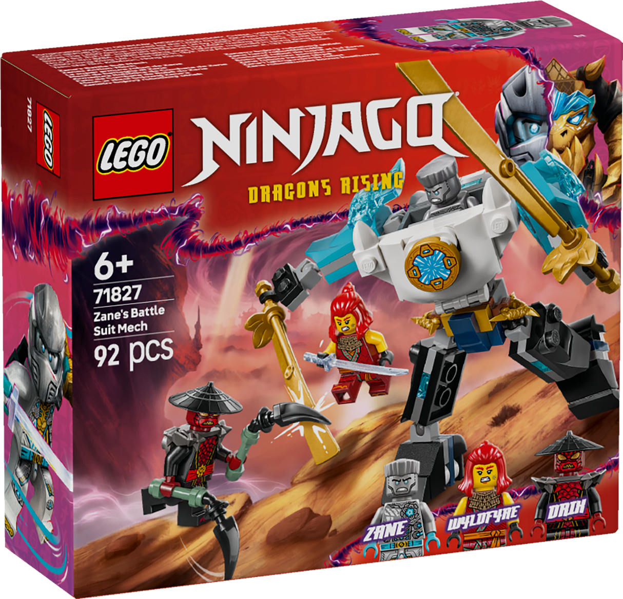 LEGO Ninjago Zane’i lahinguvormis robot 71827L