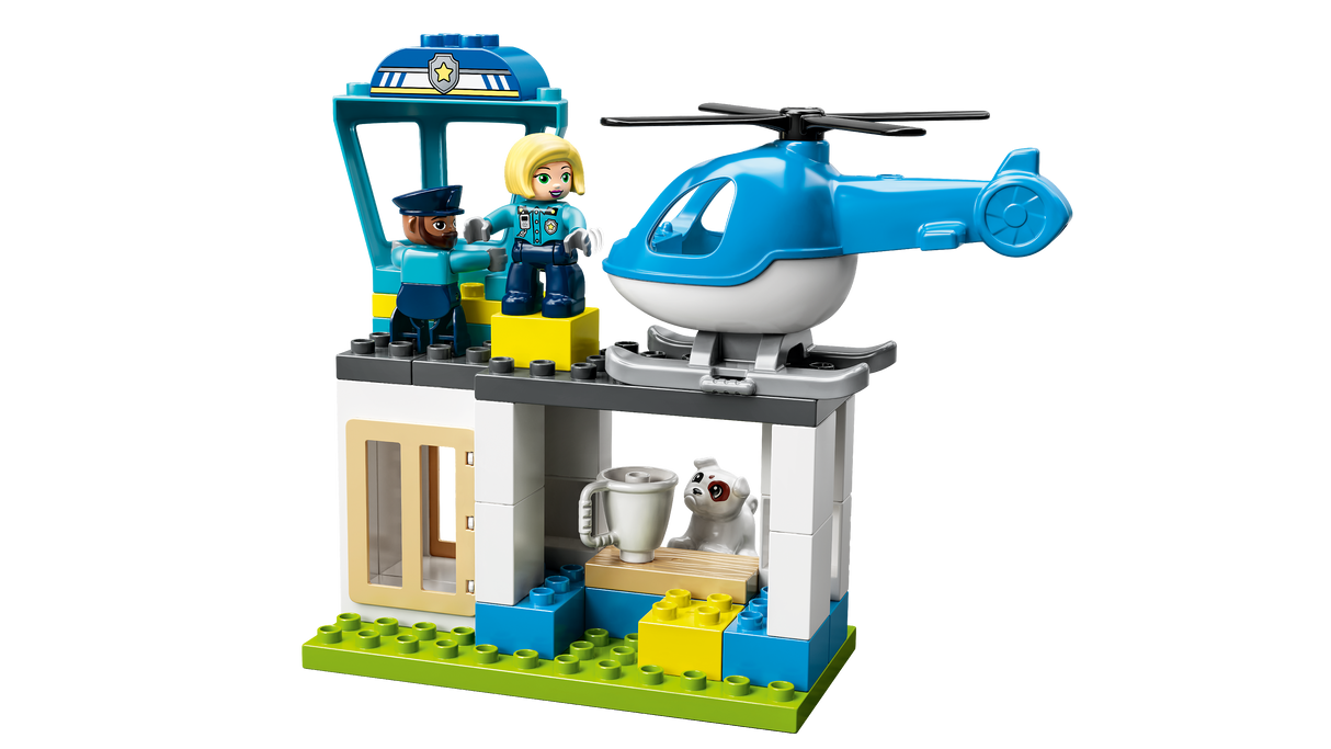 LEGO DUPLO Politseijaoskond ja -helikopter 10959L