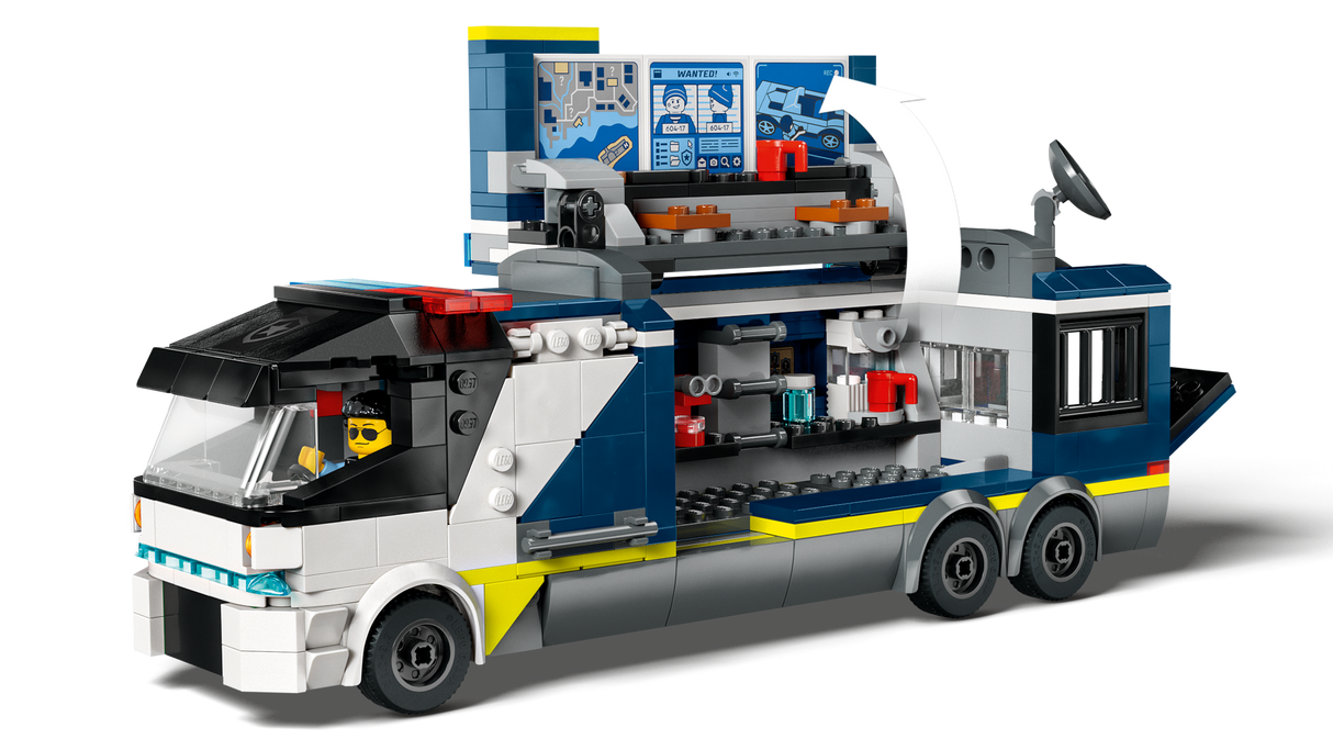 LEGO City Politsei mobiilne kuriteolabori veok 60418L