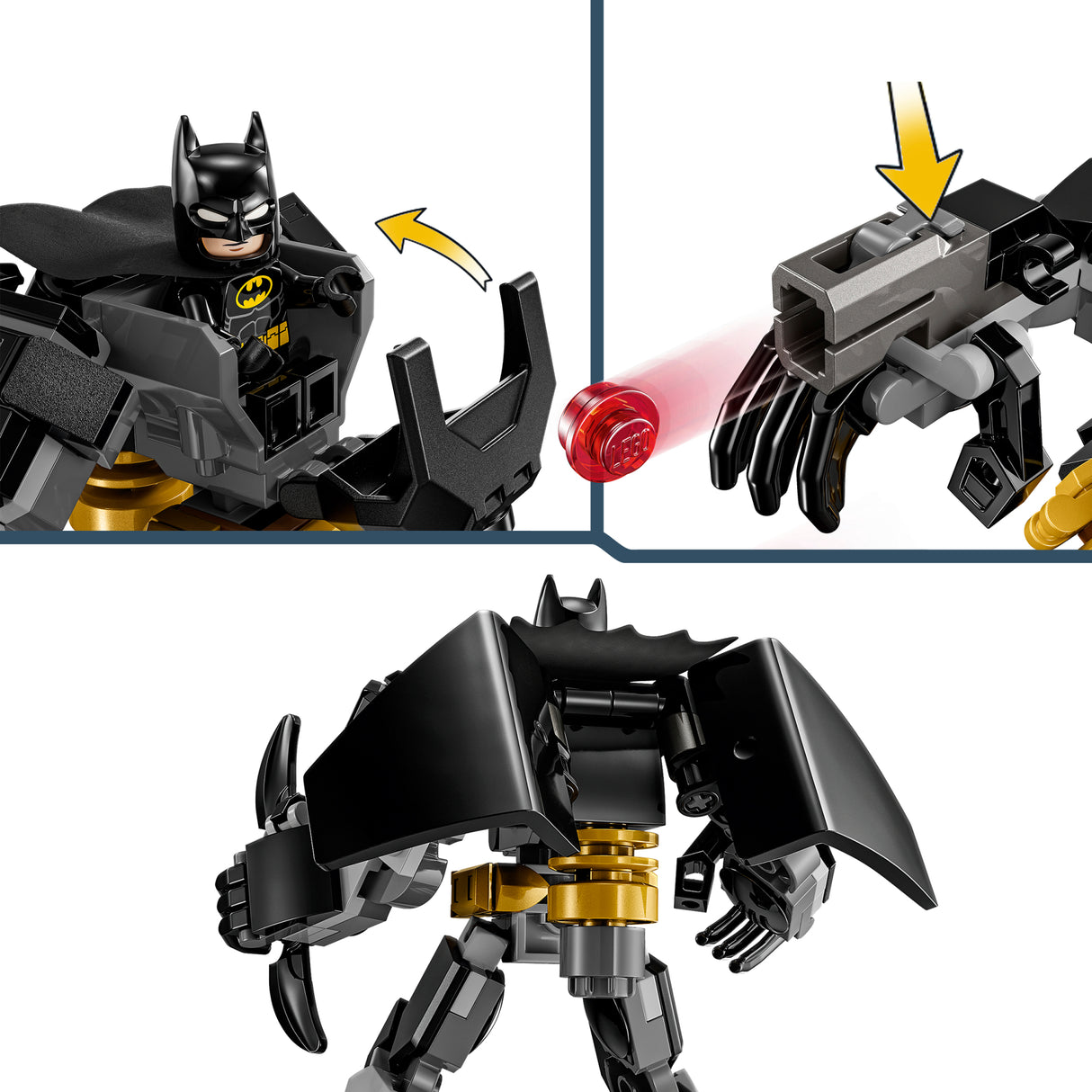 LEGO Super Heroes Batmani robotirüü 76270L