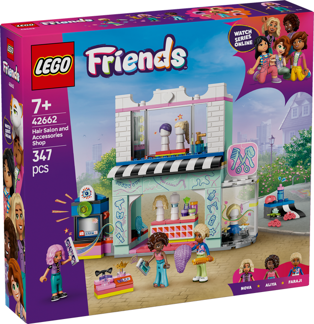 LEGO Friends Juuksurisalong ja aksessuaaride pood 42662L