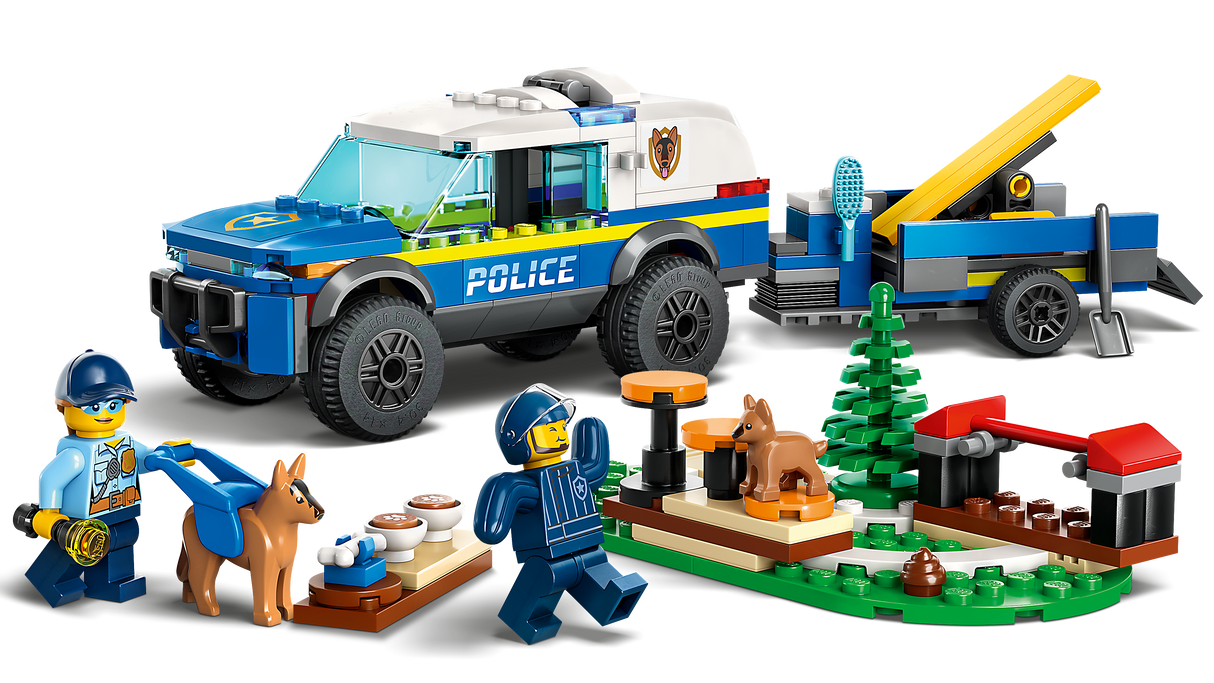 LEGO City Mobiilne politseikoera treening 60369L