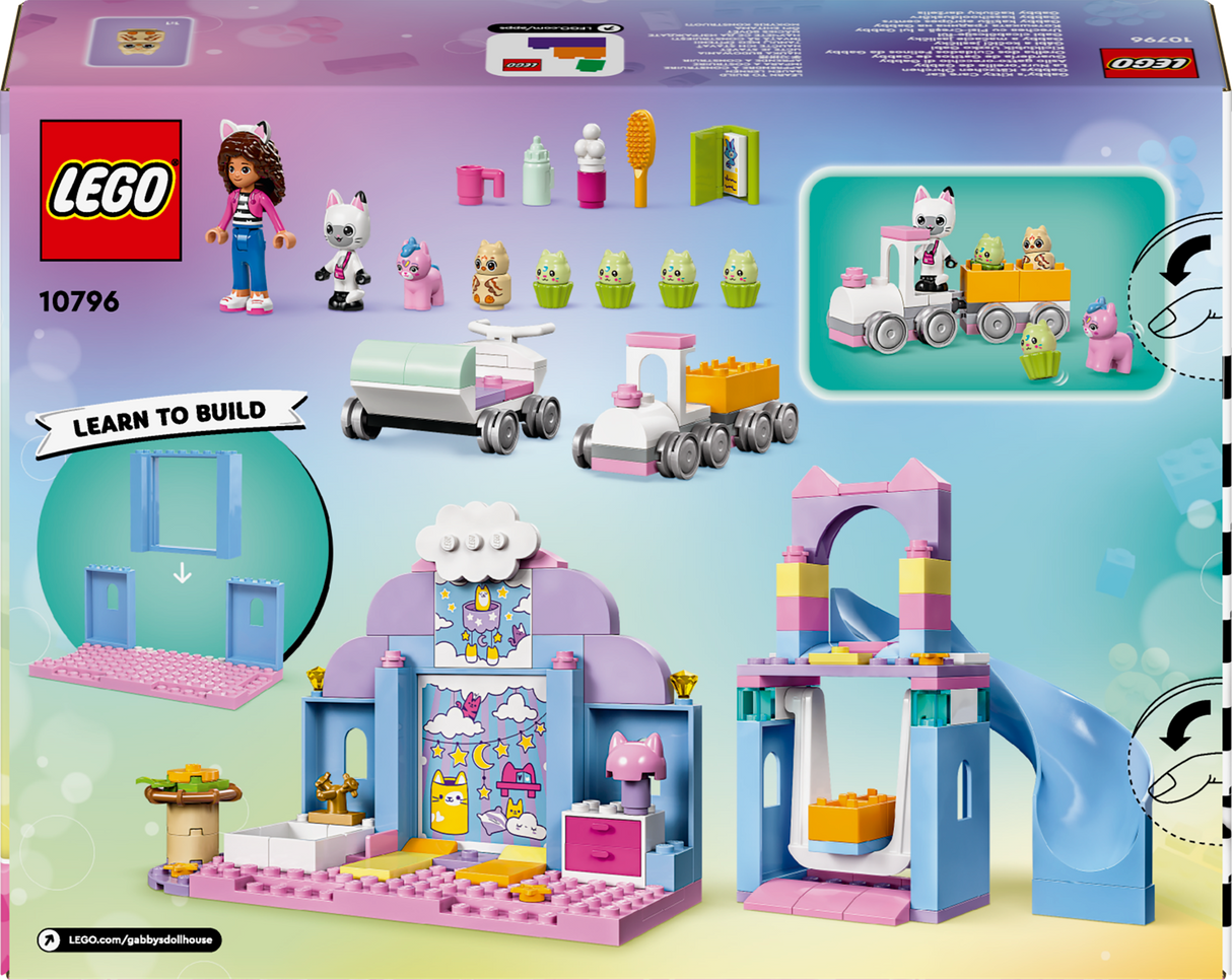 LEGO Gabby´s Dollhouse Gabby kassikeste päevahoid 10796L