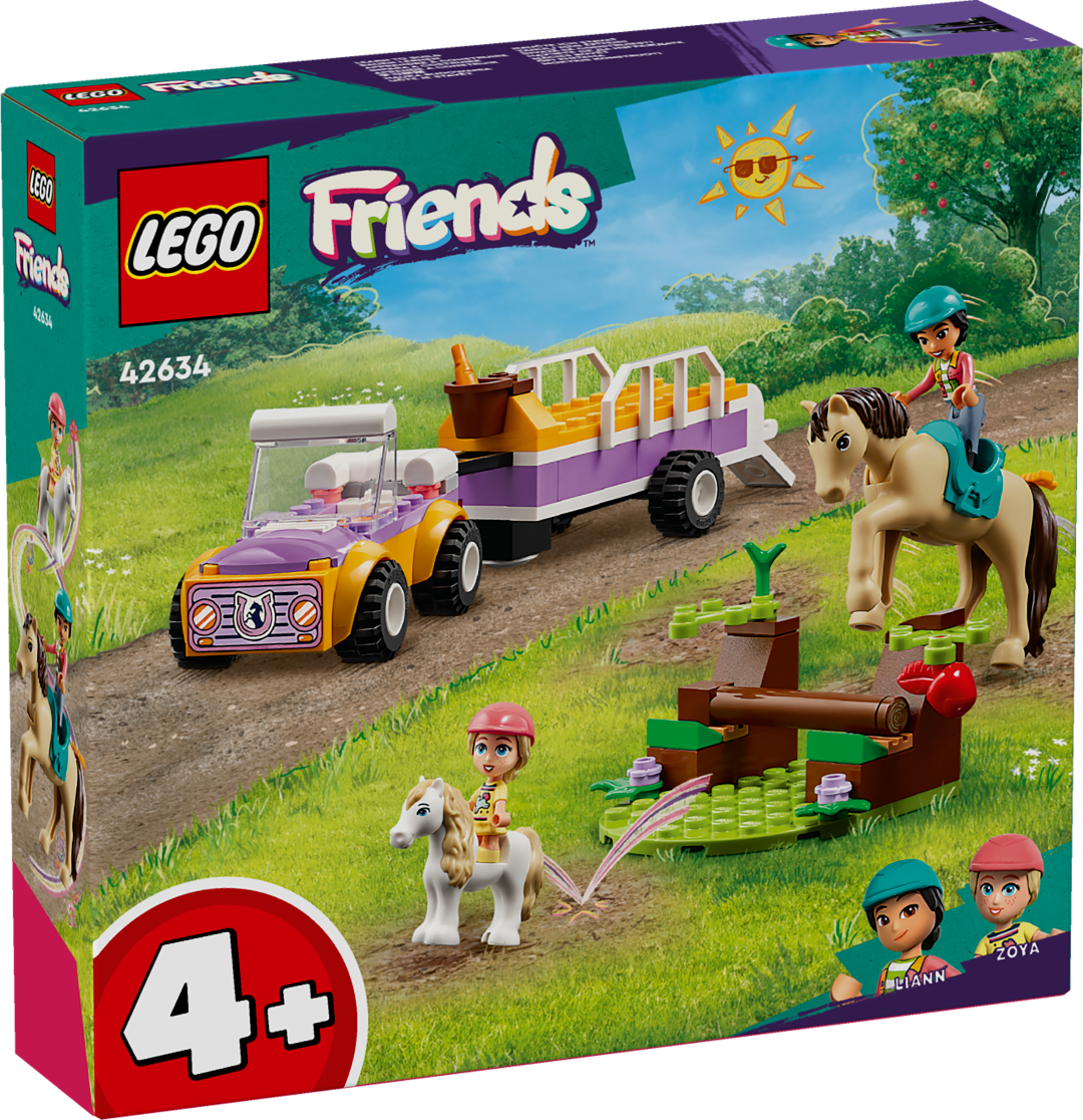 LEGO Friends Hobuse ja poni haagis 42634L